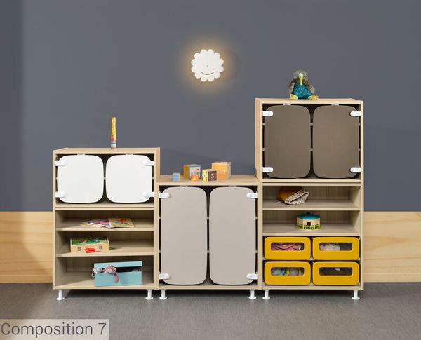 MATHOU Regalkombination, verschiedene Stellmöglichkeiten, 10 Jahre Garantie MATHOU Regalkombination, verschiedene Stellmöglichkeiten, 10 Jahre Garantie