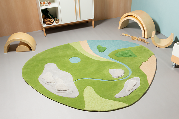 DUSYMA 3D Teppich Wieslauftal