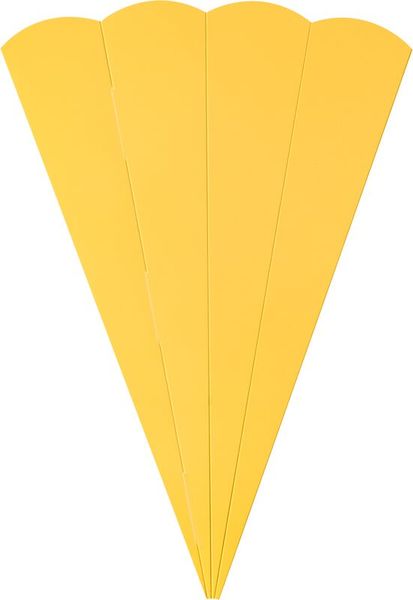 FOLIA Schultüten-Rohlinge, eckig, aus Fotokarton, 68 cm, 5 Stück, Farbe wählbar
