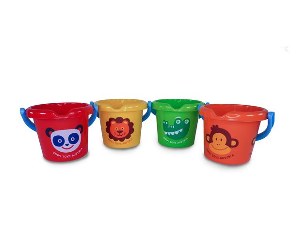 GOWI Eimer und Gießkannen-Set mit Tiermotiv, 30 tlg. GOWI Eimer und Gießkannen-Set mit Tiermotiv, 30 tlg.