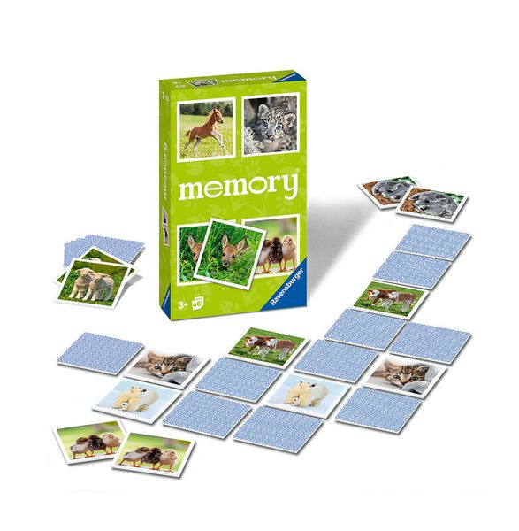 RAVENSBURGER Tierbaby memory® - Mitbringspiel, ab 3 Jahre RAVENSBURGER Tierbaby memory® - Mitbringspiel, ab 3 Jahre