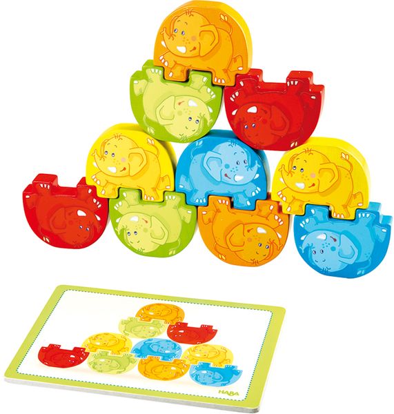 Puzzles, Tierfiguren, Holzspielzeug, Bunte Teile, Lernpuzzle