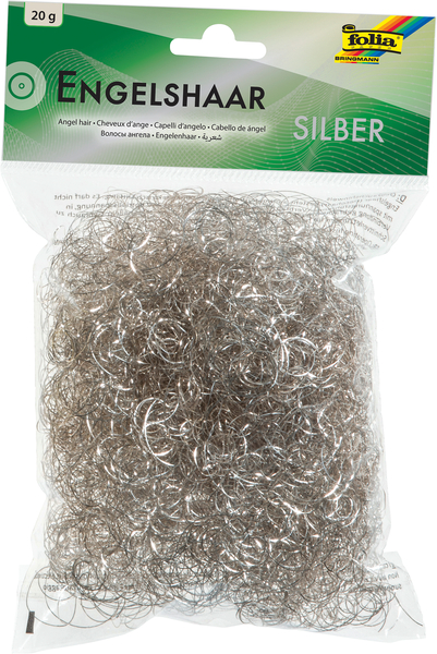 FOLIA Engelshaar, 20 g, verschiedene Farben FOLIA Engelshaar, 20 g, verschiedene Farben