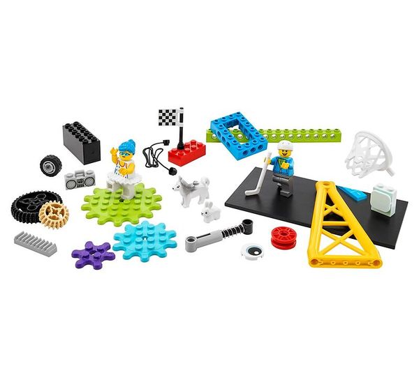 LEGO® Education BricQ Motion Essential-Set, 523-teiliges Unterrichtssets für Grundschulen