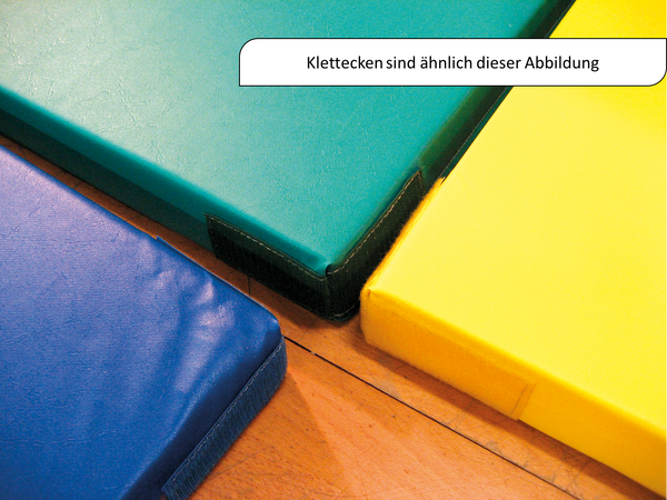 Turnmatte mit Klettecken, 150 oder 200 x 100 x 6 oder 8 cm