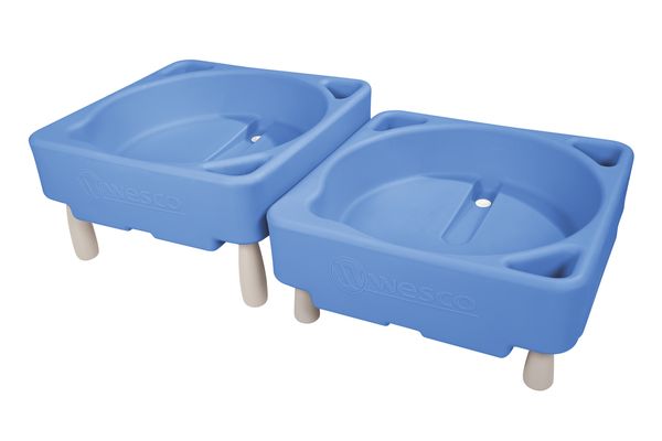 Grosser Sand- und Wasser-Spieltisch - 2er-Set, in verschiedenen Höhen und Farben Grosser Sand- und Wasser-Spieltisch - 2er-Set, in verschiedenen Höhen und Farben
