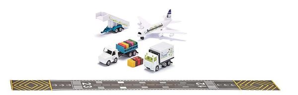 SIKU Flughafen Set, 4 Spielfahrzeuge, ab 3 Jahre SIKU Flughafen Set, 4 Spielfahrzeuge, ab 3 Jahre