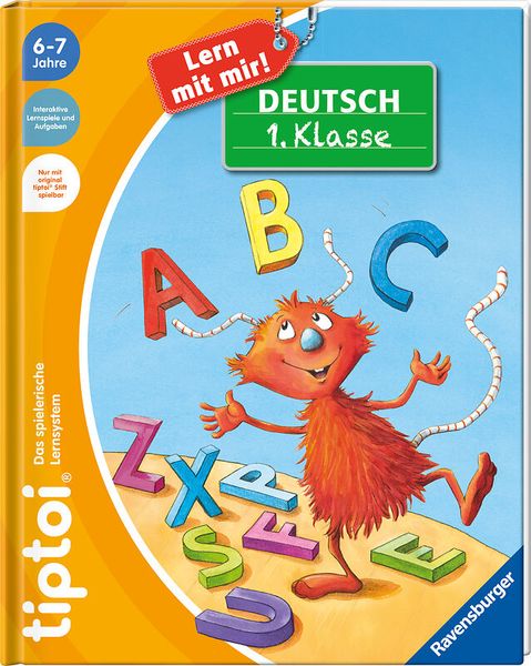 RAVENSBURGER tiptoi® Lern mit mir! Deutsch 1. Klasse, ab 6 Jahre RAVENSBURGER tiptoi® Lern mit mir! Deutsch 1. Klasse, ab 6 Jahre