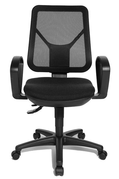 Schreibtischstuhl, Mesh-Rolllstuhl, Verstellbar, Schreibtischstuhl mit Armlehnen, Schaumkissen