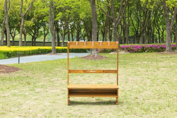 Outdoor-Garderobe, LxBxH 101 x 36 x 120 cm Outdoor-Garderobe, LxBxH 101 x 36 x 120 cm