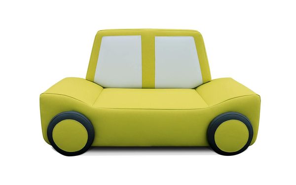 Kindersofa Auto, Sitzhöhe 30 cm