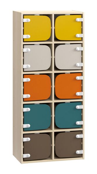 MATHOU Eigentumsschrank mit 10 Türen