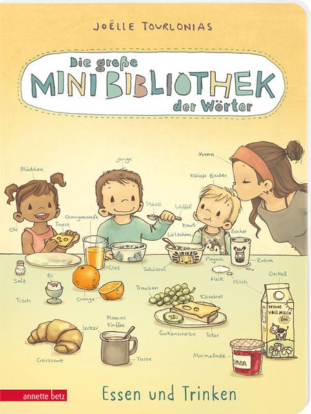 Buchpaket: Die große Mini-Bibliothek der Wörter (Pappbilderbücher)
