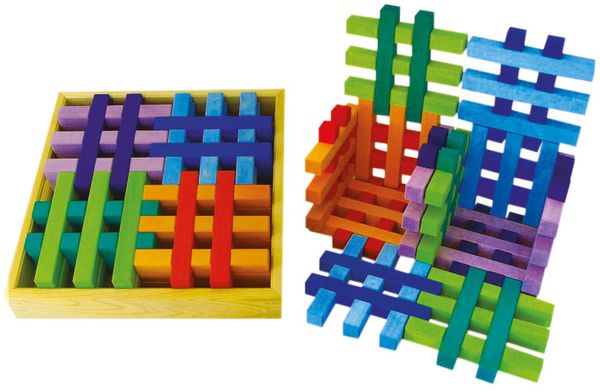 holzspiel, kugelbausteine, bunte balken, konstruktion, kinder spielzeug