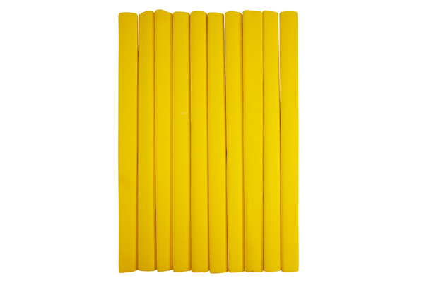 ELVIRAS Bastelkrepp Einzelfarbe 50 x 250 cm, 10 Rollen (Farbe wählbar)