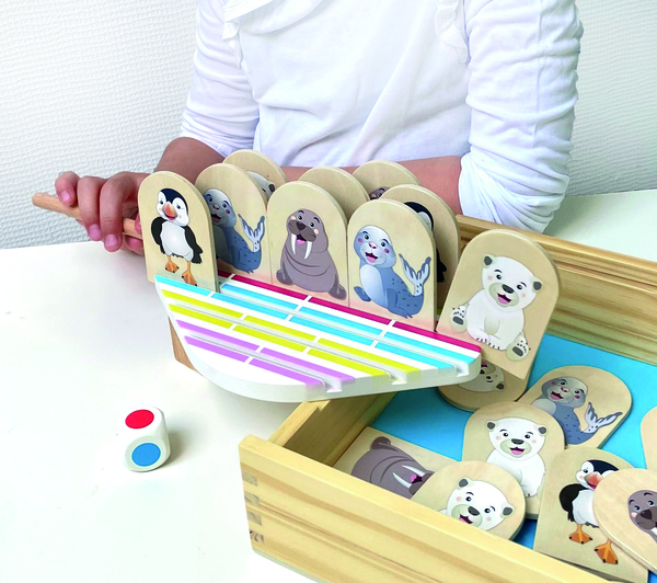 Konzentrationsspiel Splash, Holz, 2-5 Personen, ab 3 Jahre Konzentrationsspiel Splash, Holz, 2-5 Personen, ab 3 Jahre