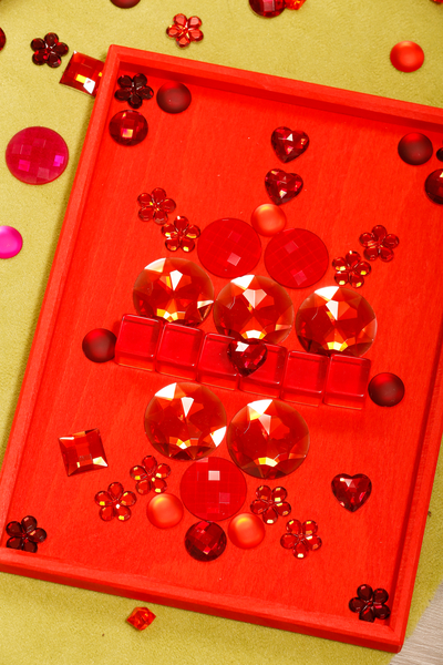 BAUSPIEL Riesenfunkelsteine, glänzend, 25-tlg BAUSPIEL Riesenfunkelsteine, glänzend, 25-tlg