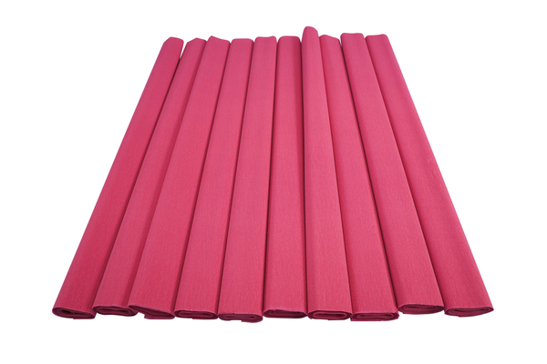 Werola Aquarola Krepppapier, 50x250cm, 10 Rollen, farbfest (Farbe wählbar)