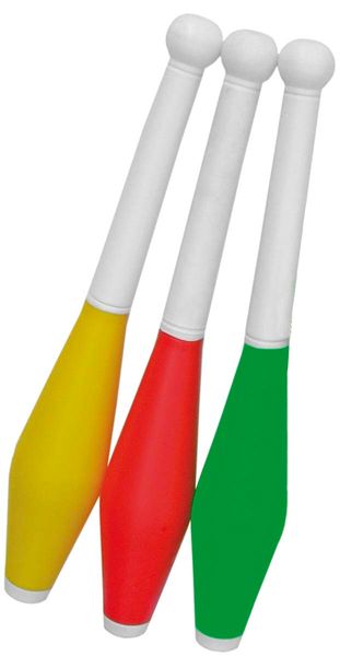 Jonglierkeulen, 3er Set - 45 cm 