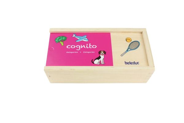 Lernspiel Cognito Kategorien, 30 Teile, ab 4 Jahre Lernspiel Cognito Kategorien, 30 Teile, ab 4 Jahre