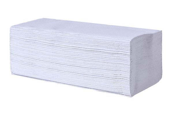 GREEN HYGIENE Palette Handtuchpapier 2-lagig, FRIEDA, weiß, V-Falz, 25x23 cm, 128.000 Blatt