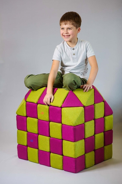 JOLLY HEAP Magnetbausteine, Farbe und Blockanzahl wählbar