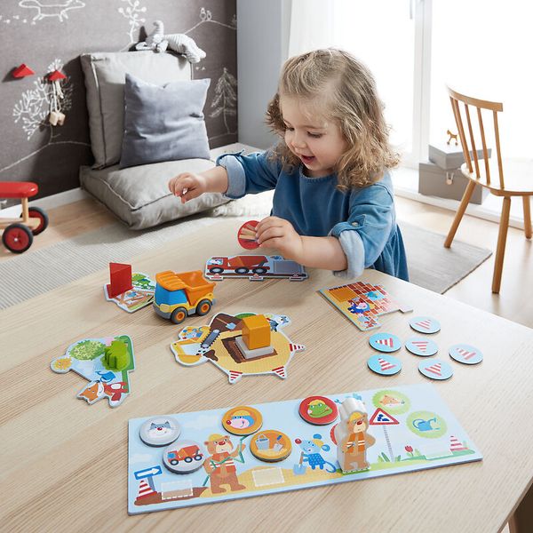 HABA Meine ersten Spiele - Baustelle, ab 2 Jahre, Spieldauer 10 Minuten HABA Meine ersten Spiele - Baustelle, ab 2 Jahre, Spieldauer 10 Minuten