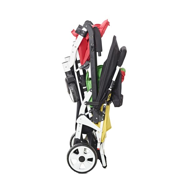 FAMILIDOO Lidoo 3BB+, 3-Sitzer Kinderwagen von Geburt an bis zum Kleinkind (SONDERANGEBOT)