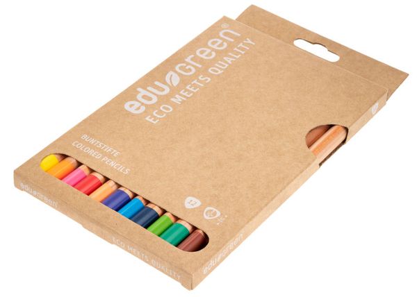 Edugreen Kartonetui, 12 Farben