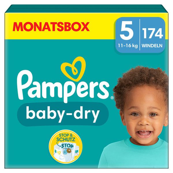 Windeln, Pampers, Baby, Babyschuhe, 5er Packung
