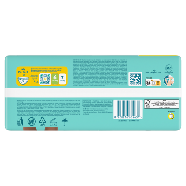 PAMPERS Premium Protection Gr. 6, Extra Large 13-18 kg, 40 Stk.