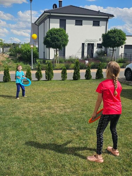 2 in 1 XL Beach Volley & Super Disc