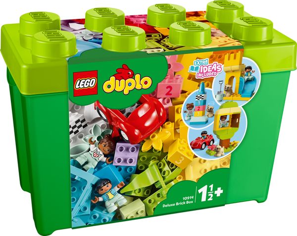Lego, Duplo, Bausteine, Kunststoffbox, Kinderspielzeug