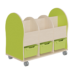 Kinderregal, Aufbewahrung, Wäscheständer, Holzregal, Korbboxen