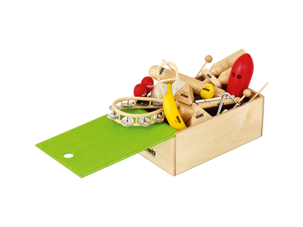 NINO® Percussion Kinder Rhythmus-Set, Ausstattung wählbar