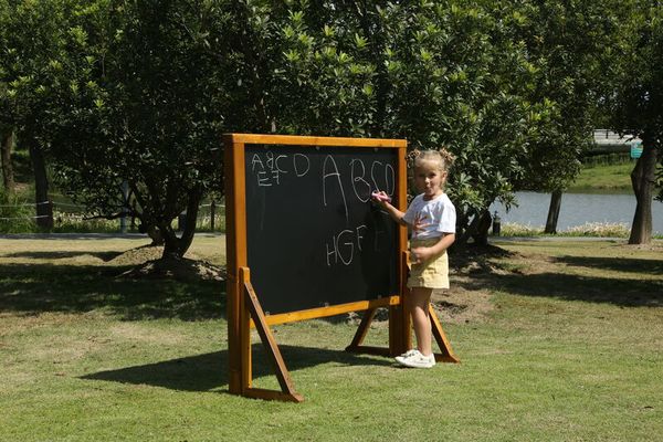 Outdoor Kreidetafel, inkl. 4 Standfüße