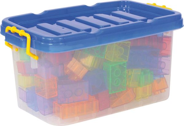 Transparente Bausteine 90-tlg. Transparente Bausteine 90-tlg.