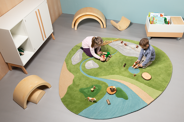 DUSYMA 3D Teppich Wieslauftal
