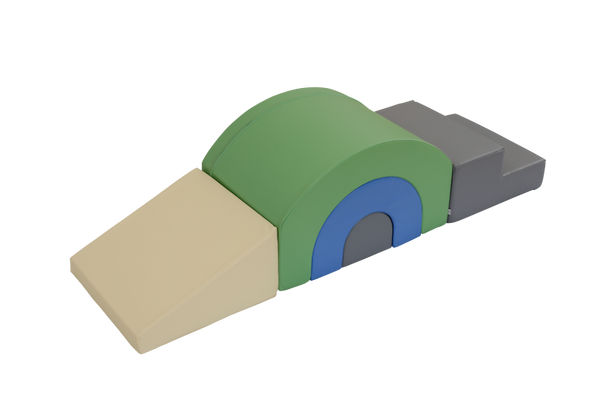 KITAEINKAUF Bewegungsparcours Schaumstoff, Kunstleder, 5-teiliges Set