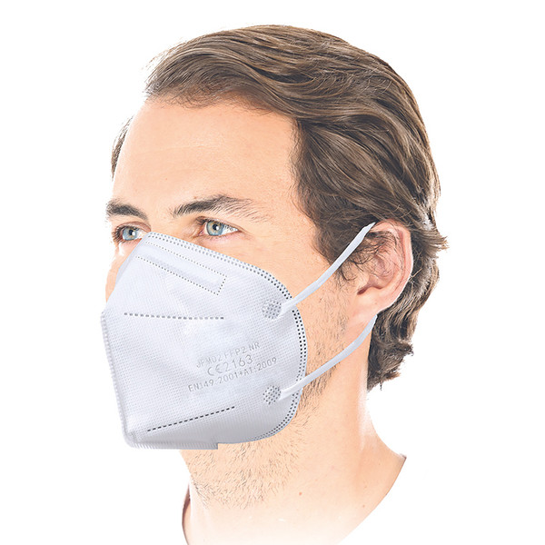 Atemschutzmaske FFP2, ohne Ventil, 10 Stück Atemschutzmaske FFP2, ohne Ventil, 10 Stück