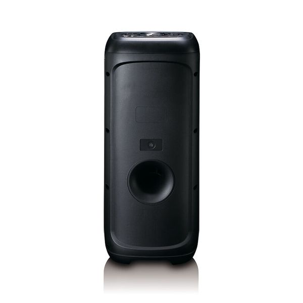 Lenco PA-210BK - PA-Anlage, 100 Watt, Bluetooth®, Frontbeleuchtung