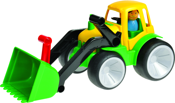 GOWI Traktor mit Schaufel, 31 cm x 16,5 cm x 16,5 cm, ab 1 Jahr GOWI Traktor mit Schaufel, 31 cm x 16,5 cm x 16,5 cm, ab 1 Jahr