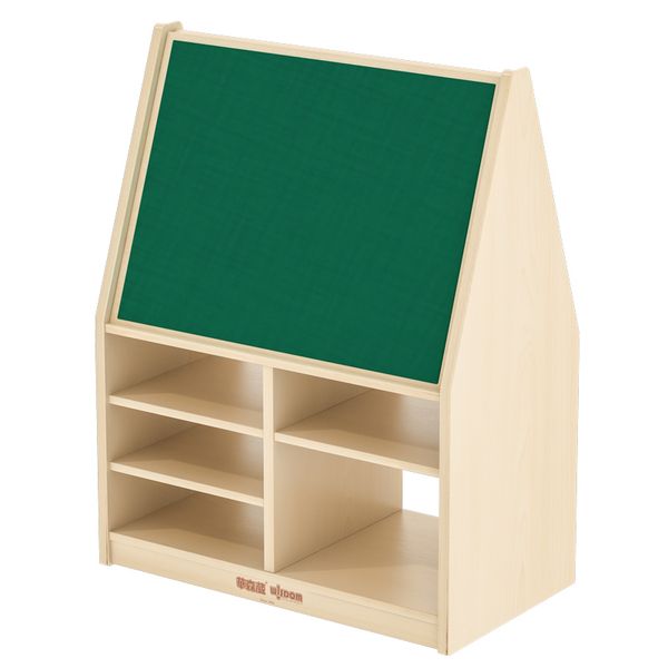 Regalkombination mit Kreidetafel und Magnetboard Regalkombination mit Kreidetafel und Magnetboard