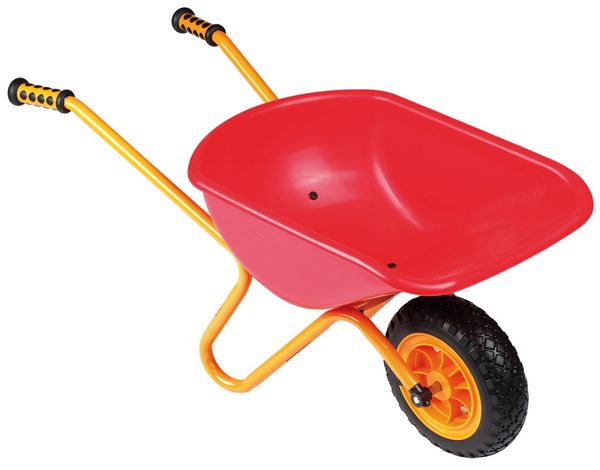 Schubkarre, Kinder Schubkarre, Garten Schubkarre, rot, orange