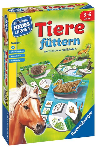 RAVENSBURGER Tiere füttern, ab 3 Jahre RAVENSBURGER Tiere füttern, ab 3 Jahre