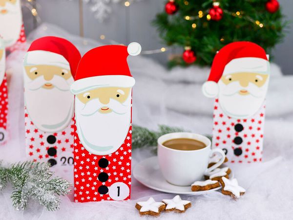 Geschenketaschen (Adventskalender) Nikolaus, 24 Tütensets (SONDERANGEBOT) Geschenketaschen (Adventskalender) Nikolaus, 24 Tütensets (SONDERANGEBOT)