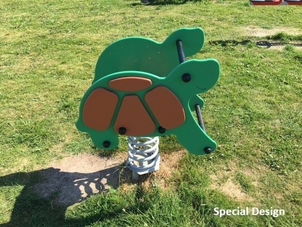 kinder spielgerät, tortenkopf, schildkröte, springspiel, spielplatz zubehör