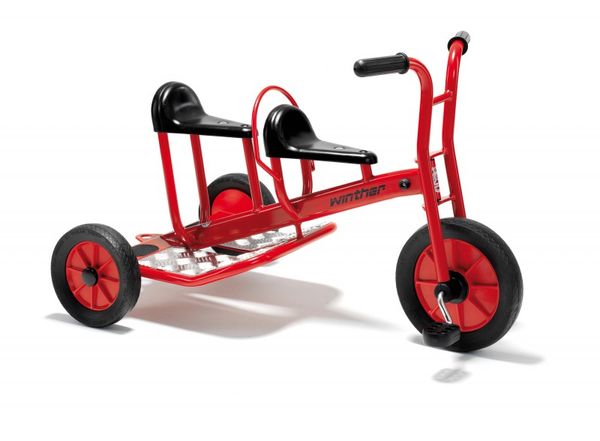 Dreirad, Go-Kart, Rot, Sitzbank, Kinderfahrzeug