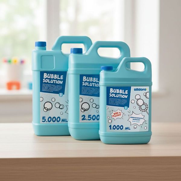 Seifenblasen Nachfüllkanister, Größe wählbar