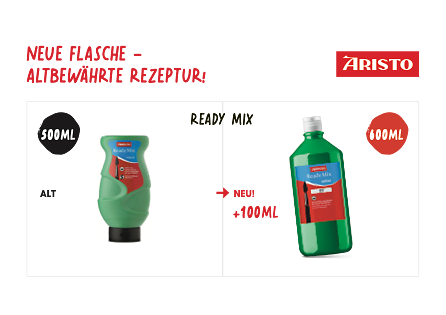 Ready Mix, 600 ml, Farbe wählbar